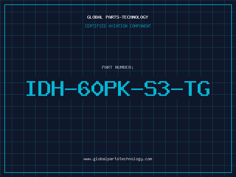 Aviation Part IDH-60PK-S3-TG