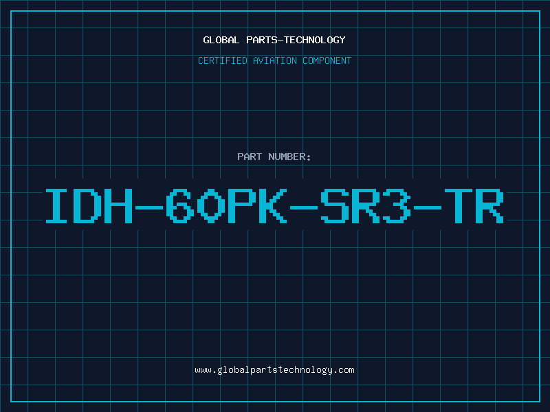 Aviation Part IDH-60PK-SR3-TR