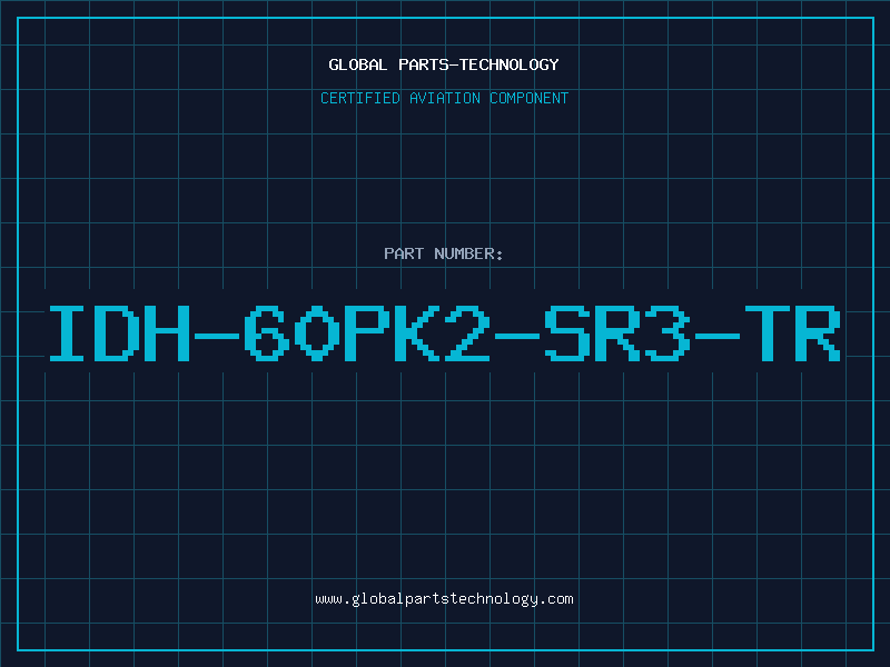 Aviation Part IDH-60PK2-SR3-TR