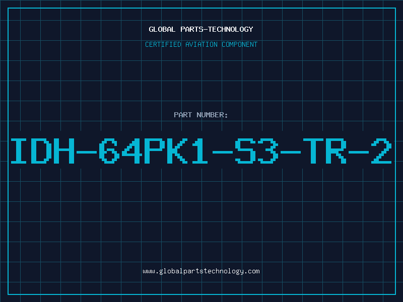 Aviation Part IDH-64PK1-S3-TR-2