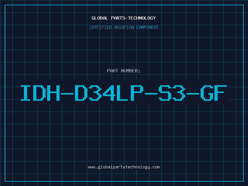 Aviation Part IDH-D34LP-S3-GF