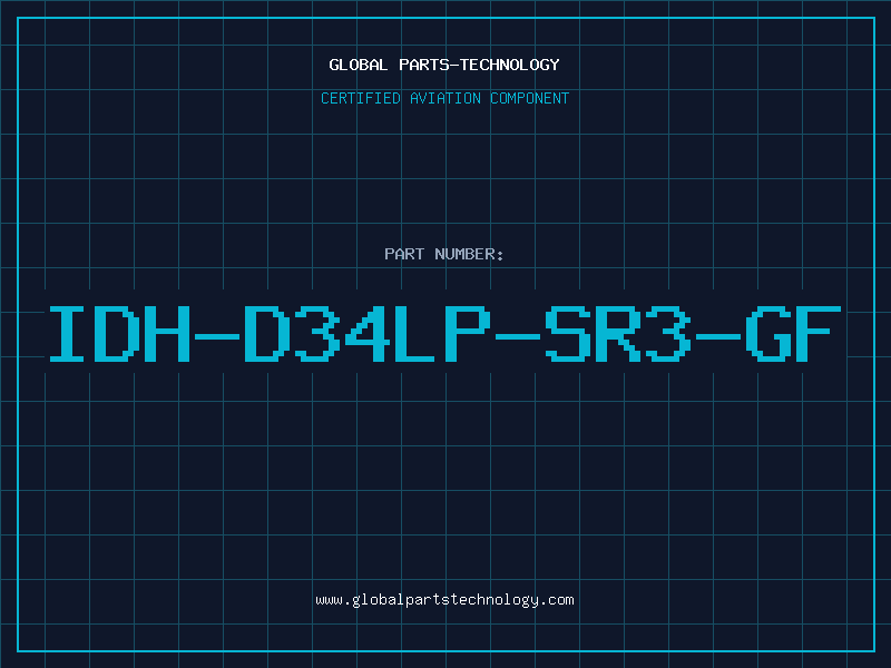 Aviation Part IDH-D34LP-SR3-GF