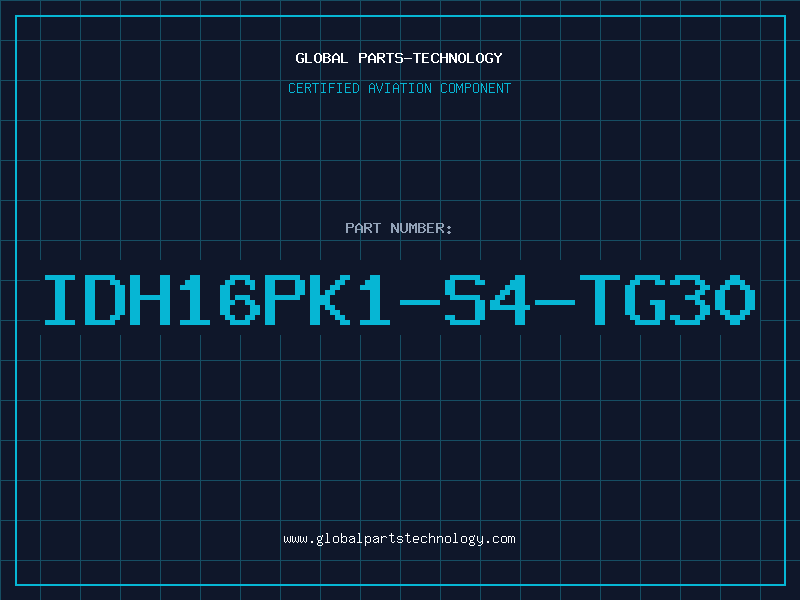 Aviation Part IDH16PK1-S4-TG30