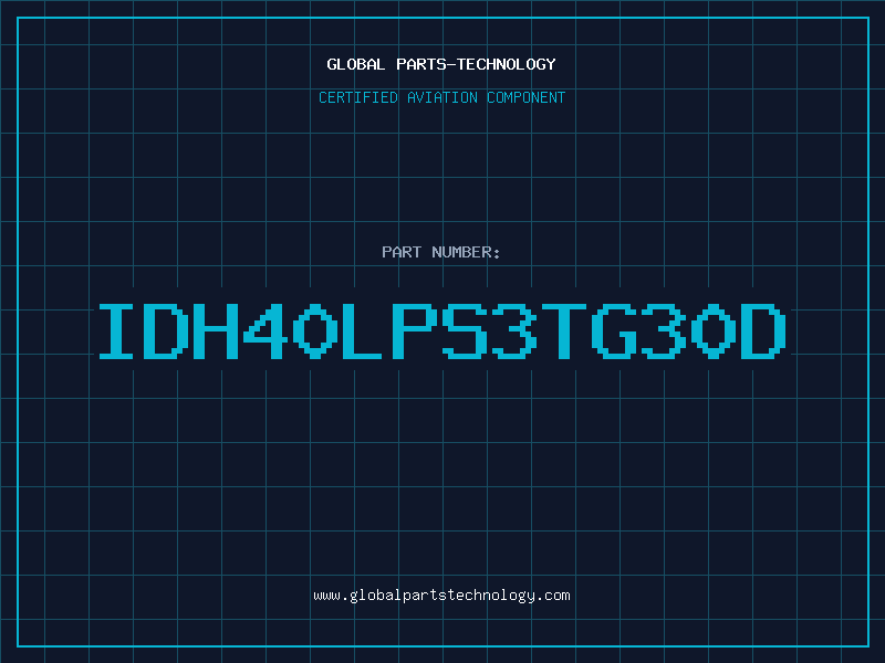 Aviation Part IDH40LPS3TG30D