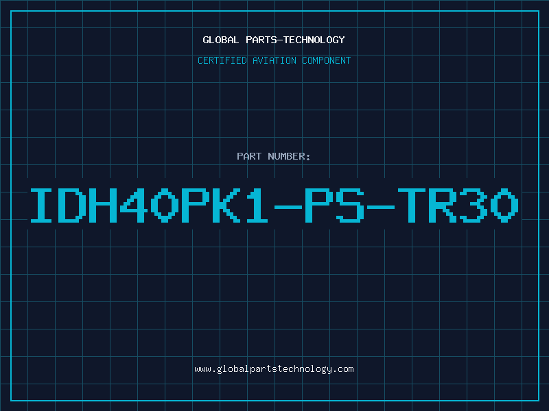 Aviation Part IDH40PK1-PS-TR30