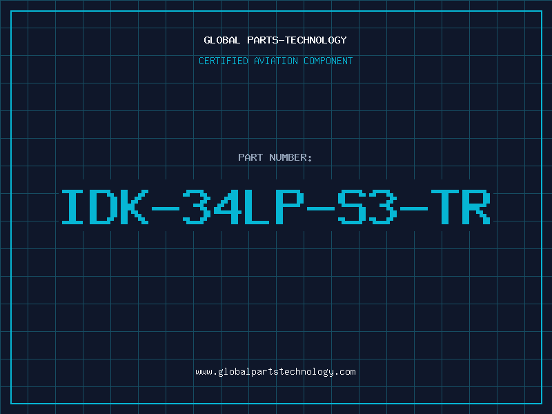 Aviation Part IDK-34LP-S3-TR