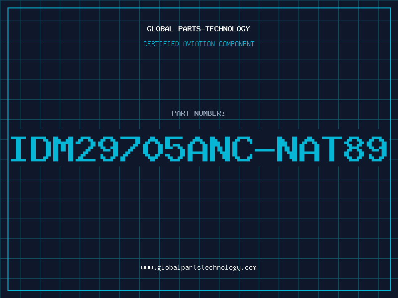 Aviation Part IDM29705ANC-NAT89