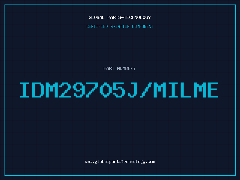 Aviation Part IDM29705J/MILME