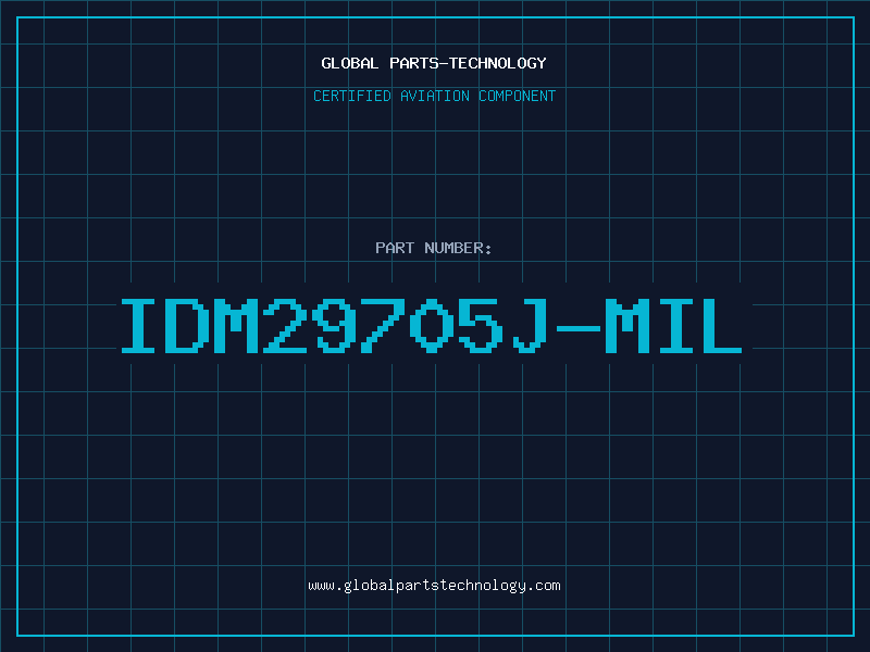 Aviation Part IDM29705J-MIL