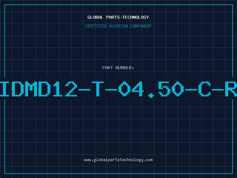 Aviation Part IDMD12-T-04.50-C-R