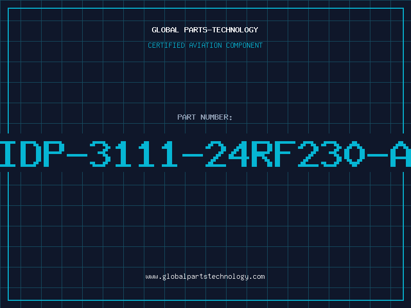 Aviation Part IDP-3111-24RF230-A