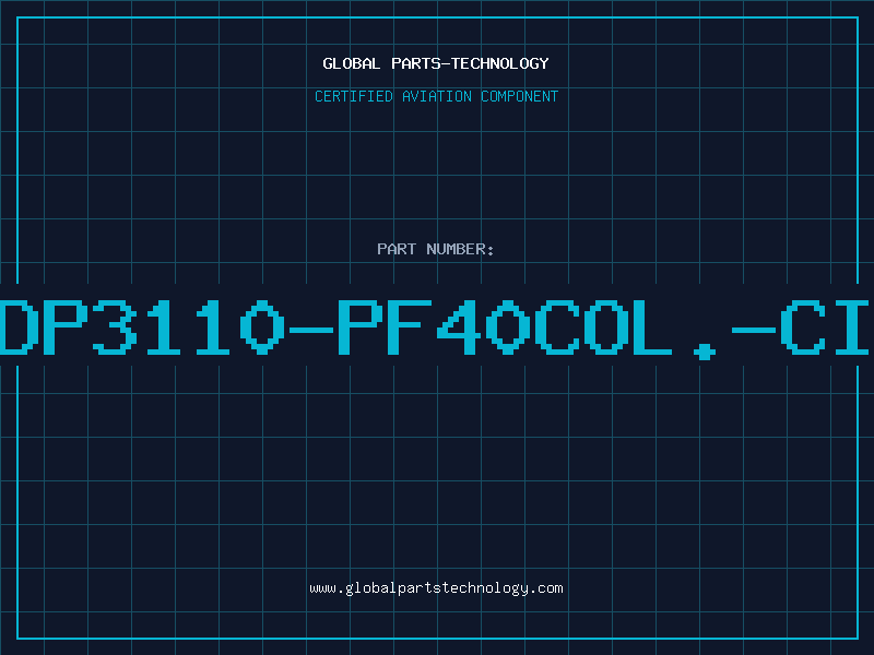 Aviation Part IDP3110-PF40COL.-CIT