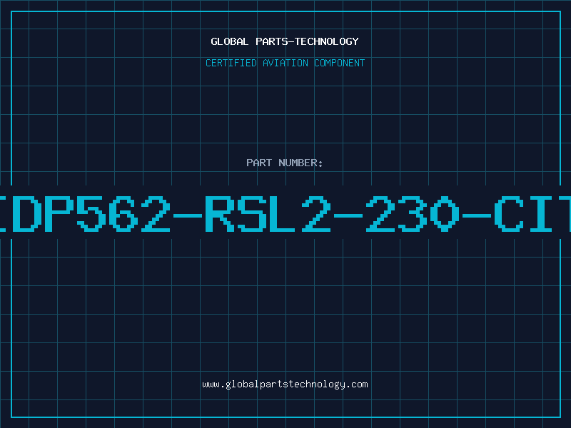 Aviation Part IDP562-RSL2-230-CIT
