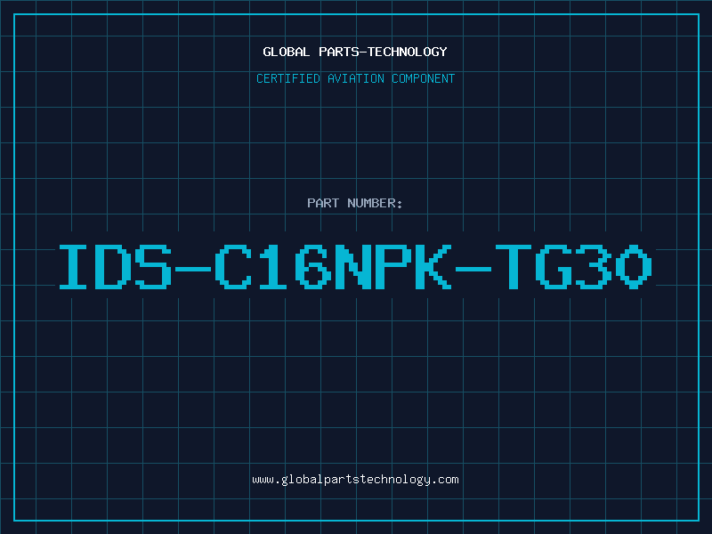 Aviation Part IDS-C16NPK-TG30