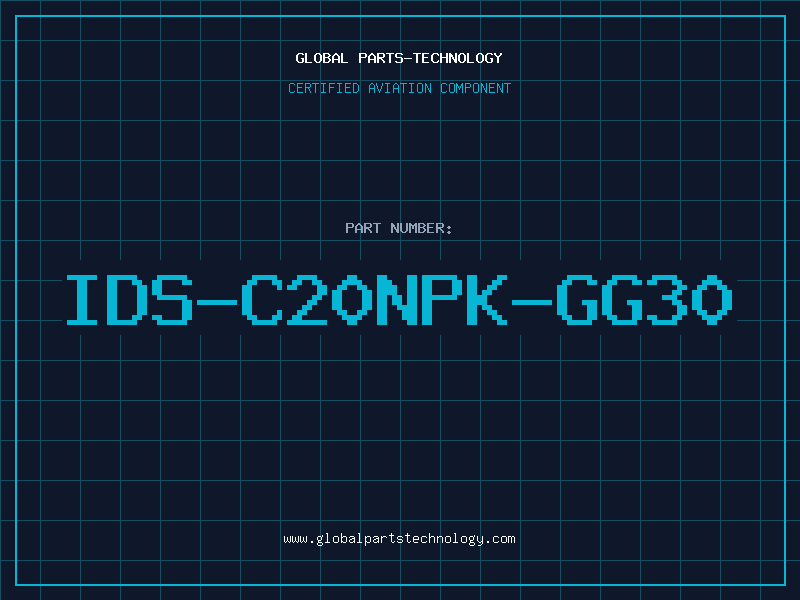 Aviation Part IDS-C20NPK-GG30