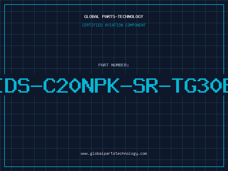 Aviation Part IDS-C20NPK-SR-TG30B