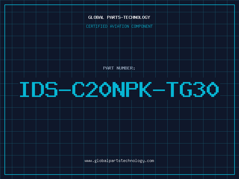 Aviation Part IDS-C20NPK-TG30
