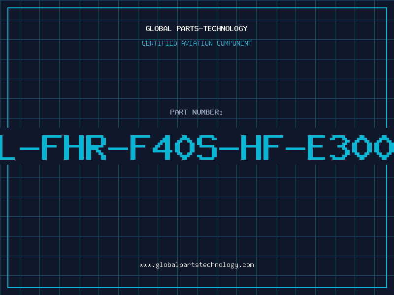 Aviation Part IL-FHR-F40S-HF-E3000