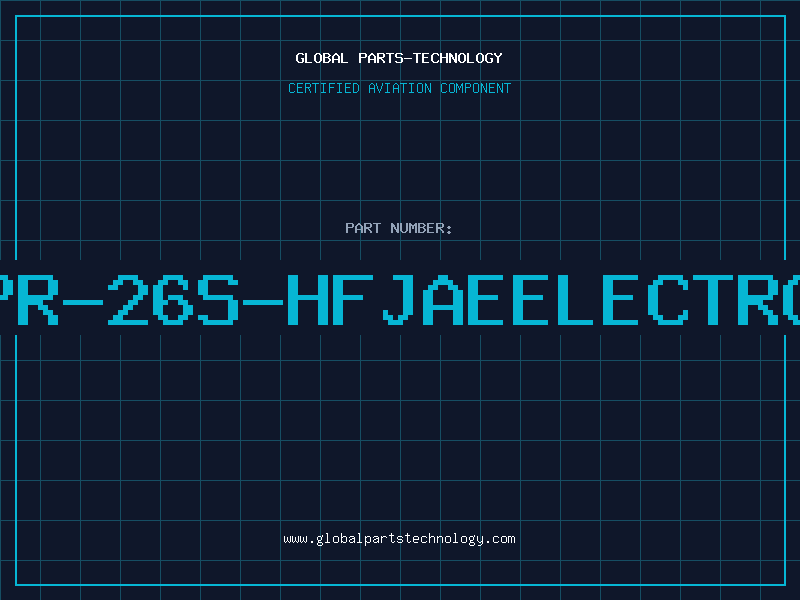 Aviation Part IL-FPR-26S-HFJAEELECTRONICS
