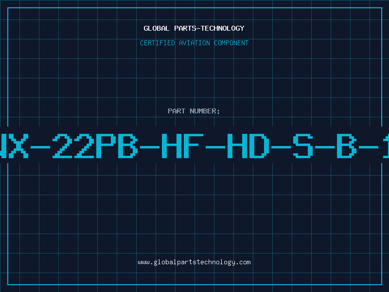 Aviation Part IL-WX-22PB-HF-HD-S-B-1000