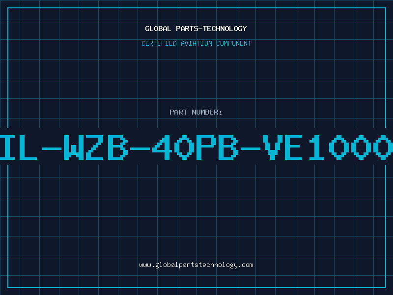 Aviation Part IL-WZB-40PB-VE1000