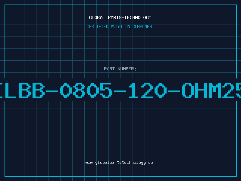 Aviation Part ILBB-0805-120-OHM25