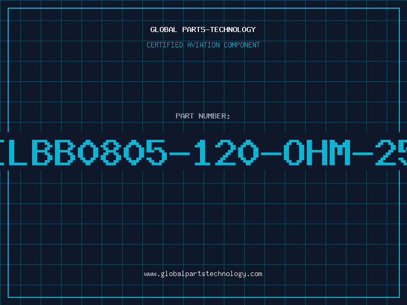 Aviation Part ILBB0805-120-OHM-25