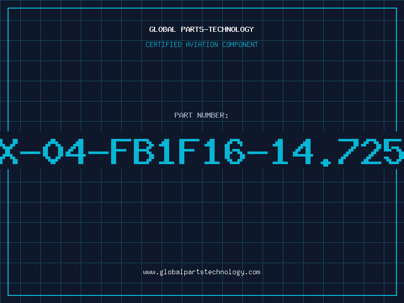 Aviation Part ILCX-04-FB1F16-14.725MHZ