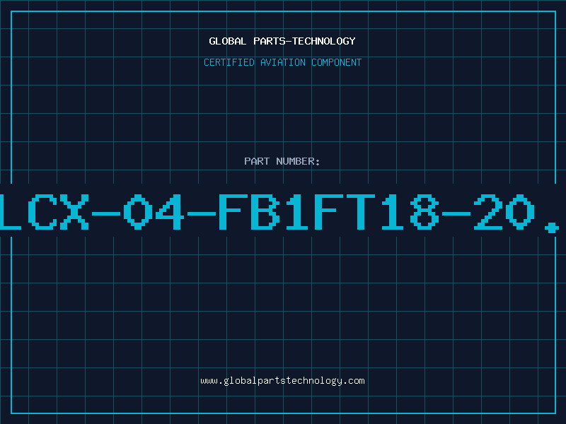 Aviation Part ILCX-04-FB1FT18-20.0