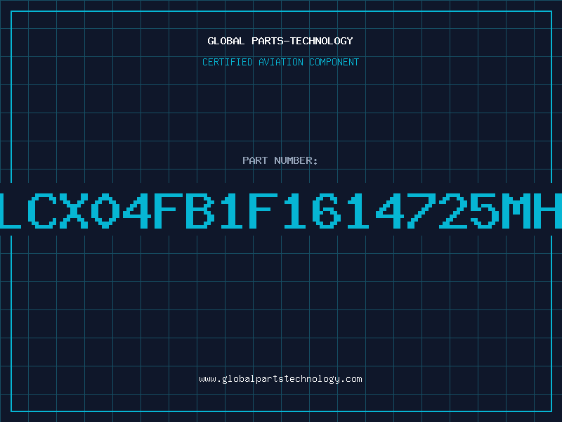 Aviation Part ILCX04FB1F1614725MHZ