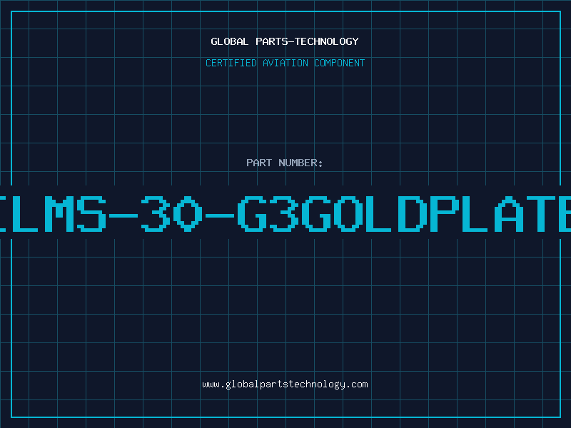 Aviation Part ILMS-30-G3GOLDPLATE