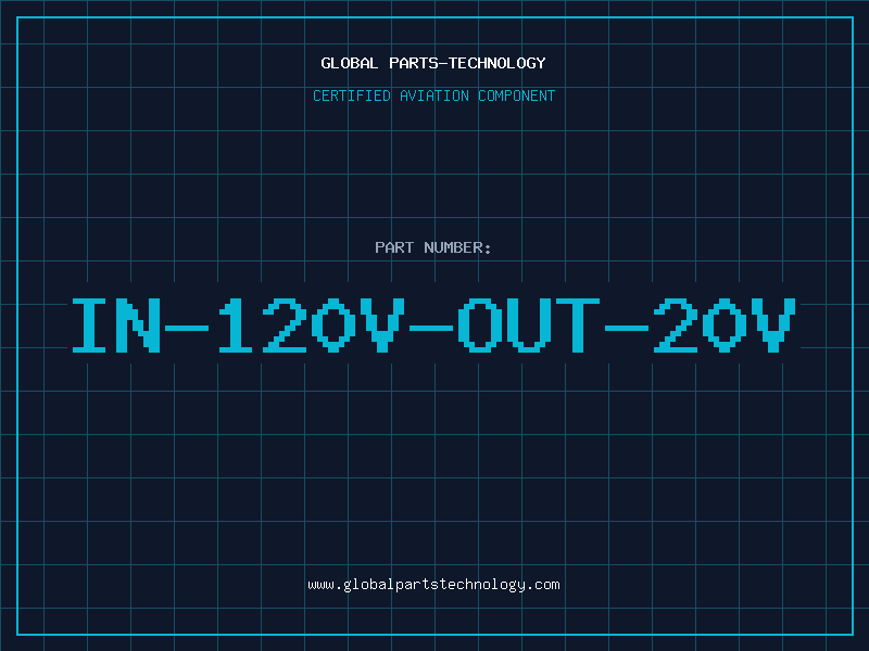 Aviation Part IN-120V-OUT-20V