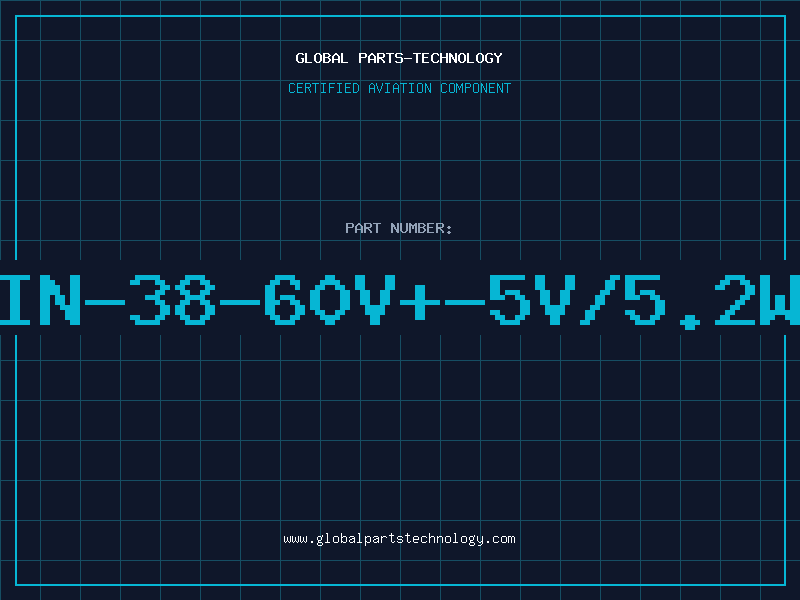 Aviation Part IN-38-60V+-5V/5.2W