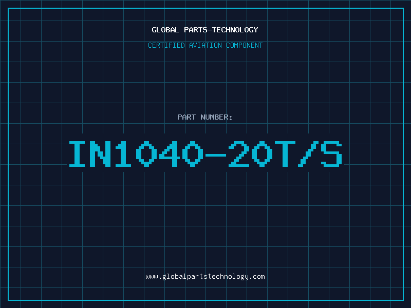 Aviation Part IN1040-20T/S
