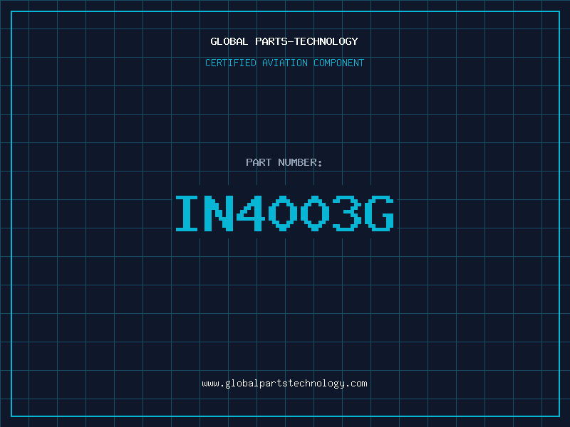 Aviation Part IN4003G