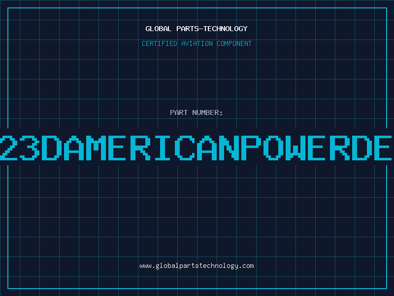 Aviation Part IN5523DAMERICANPOWERDEVICE