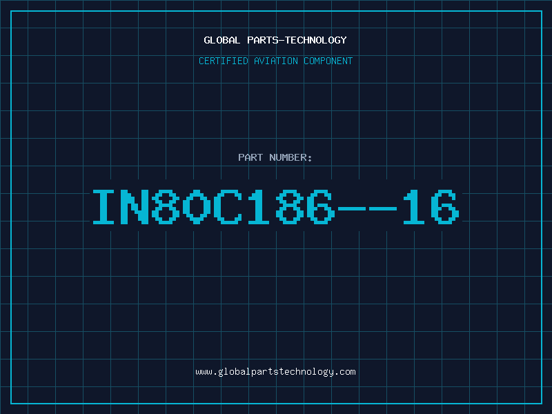 Aviation Part IN80C186--16