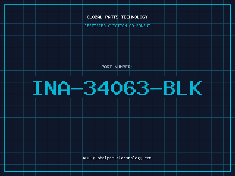 Aviation Part INA-34063-BLK