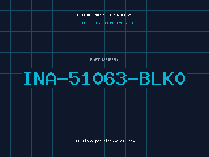 Aviation Part INA-51063-BLK0