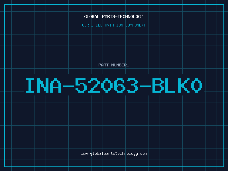 Aviation Part INA-52063-BLK0