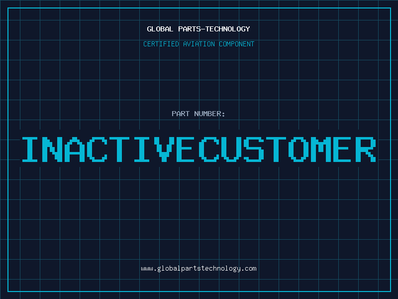 Aviation Part INACTIVECUSTOMER