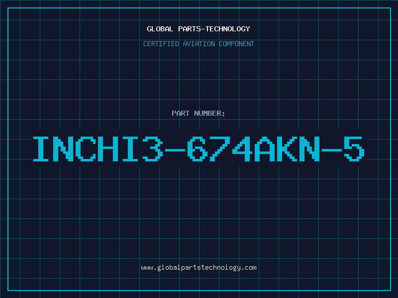 Aviation Part INCHI3-674AKN-5