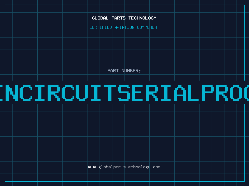 Aviation Part INCIRCUITSERIALPROG