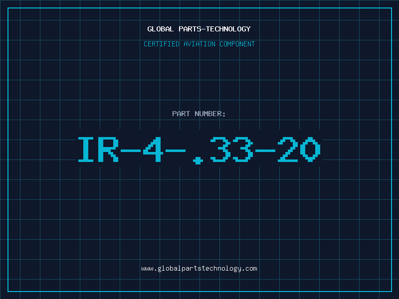 Aviation Part IR-4-.33-20