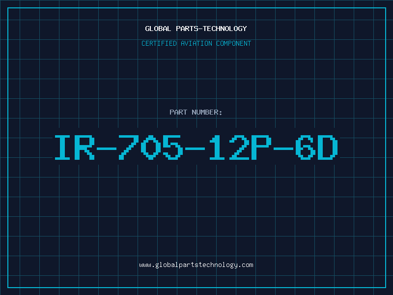 Aviation Part IR-705-12P-6D