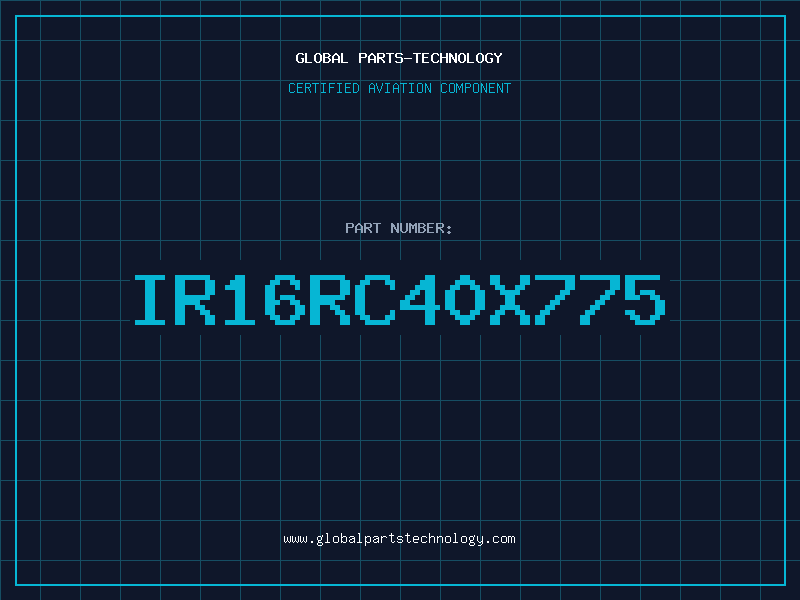 Aviation Part IR16RC40X775