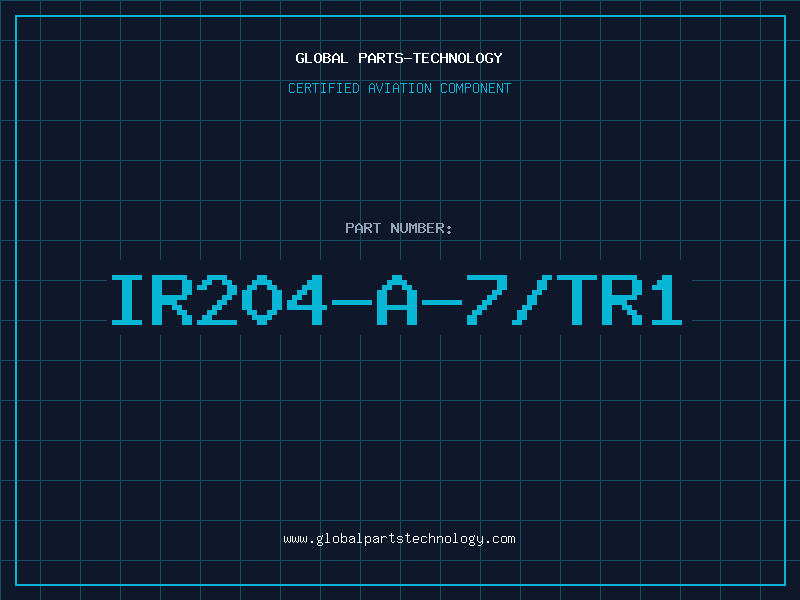 Aviation Part IR204-A-7/TR1