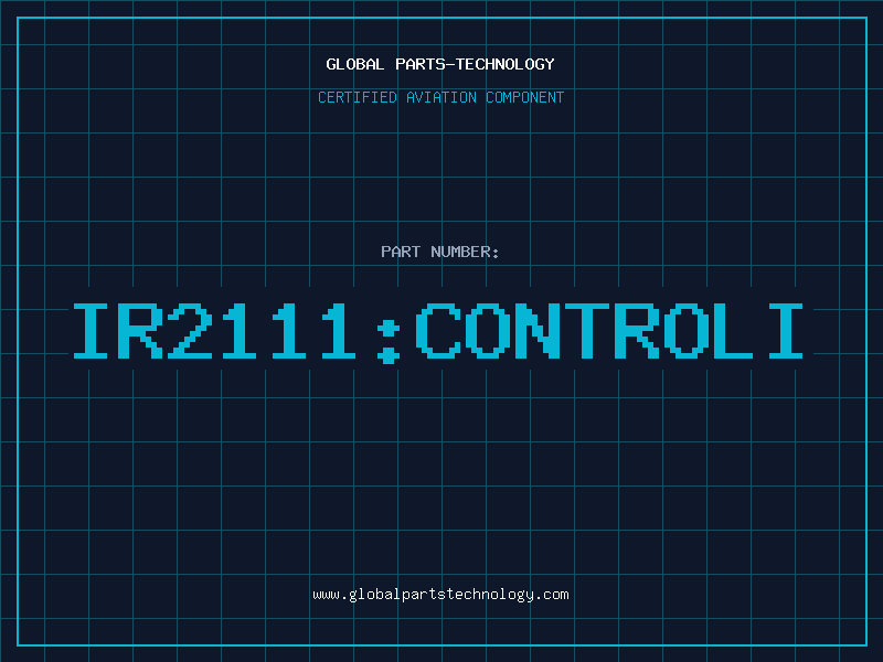 Aviation Part IR2111:CONTROLI