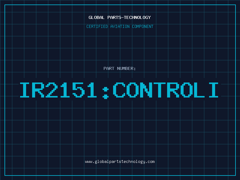 Aviation Part IR2151:CONTROLI