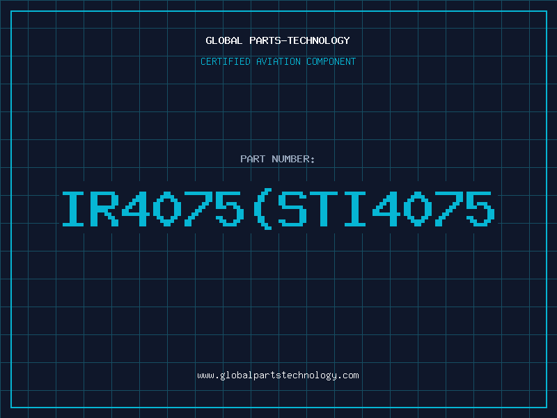 Aviation Part IR4075(STI4075